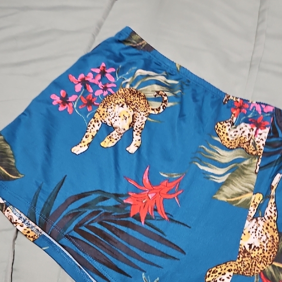 Joyspun Blue Lace Pajama Set - Picture 7 of 8